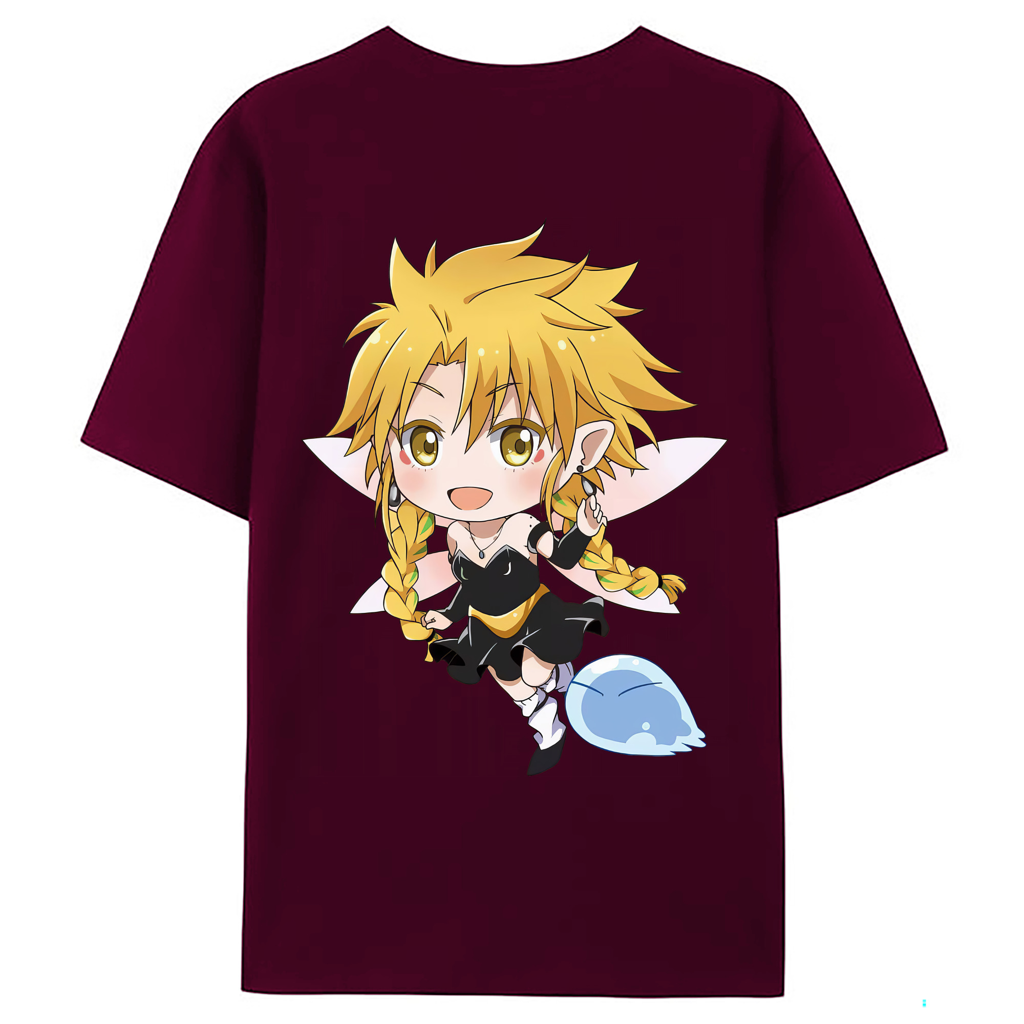 （画像用） 転スラ Regarding Reincarnated to Slime レディース半袖Tシャツ(バックプリント)